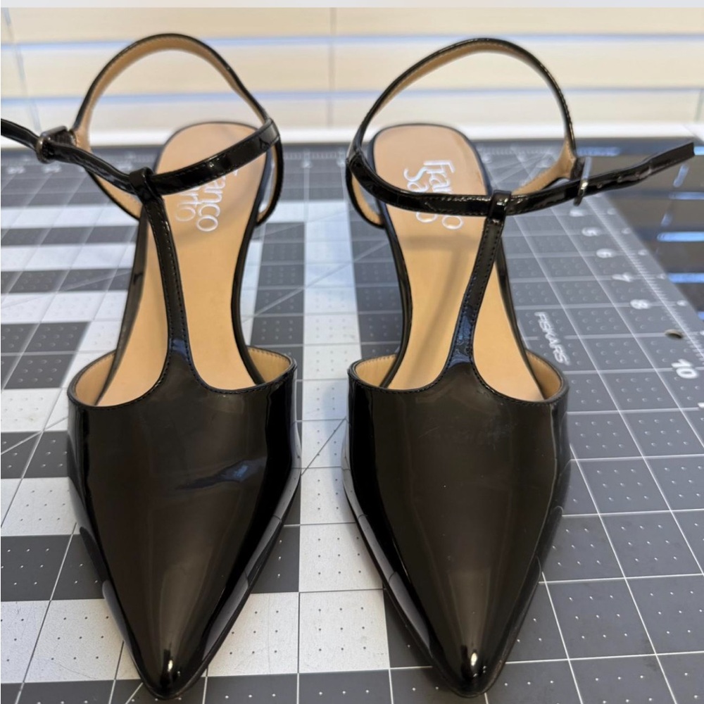 Franco Sarto Black Heels